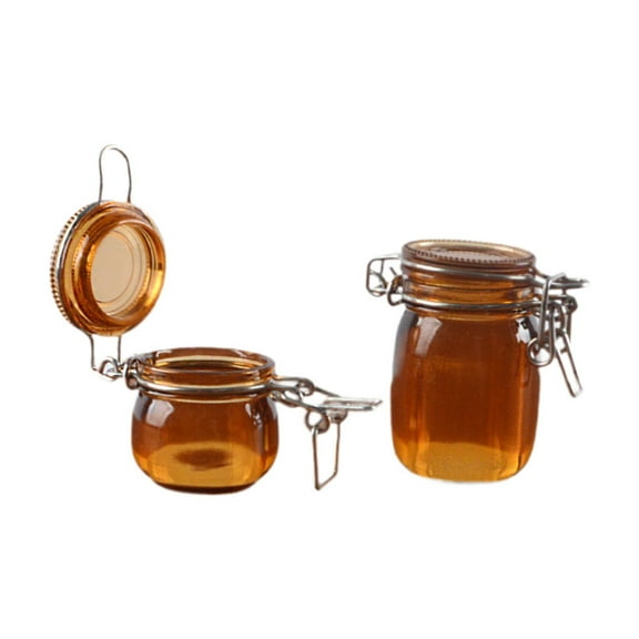 Almencla 1/6 Miniature Storage Jar Dollhouse Storage Jar Simulation Scene Decor Model Doll House Furniture for Micro Landscape Diorama brown