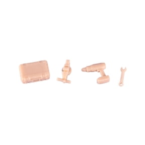 Almencla 1/64 Miniature Workbench Model, Resin Model, Scene Accessories, Simulation, Small Model for Dioramas, DIY Sand Table DIY Projects , Toolkit