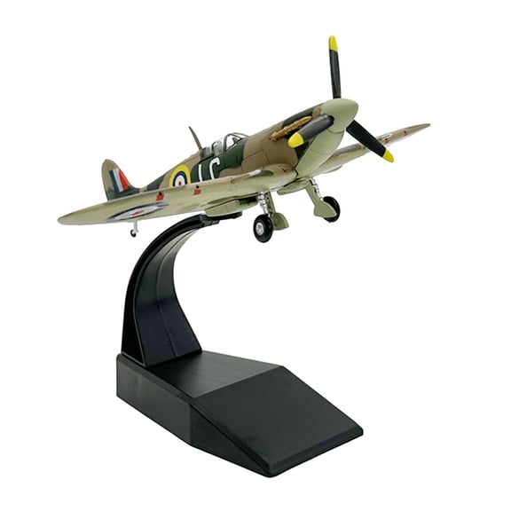 Almencla 1: 72 Fighter Aircraft Model British Plane Model Miniature Realistic Professional Aviation Souvenir