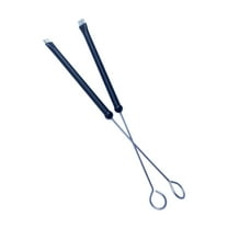 Almencla 1 Pair Drum Brushes Gifts Comfortable Handles Percussion Accessories Percussion Brushes for Kids Adults Acoustic Performance Black