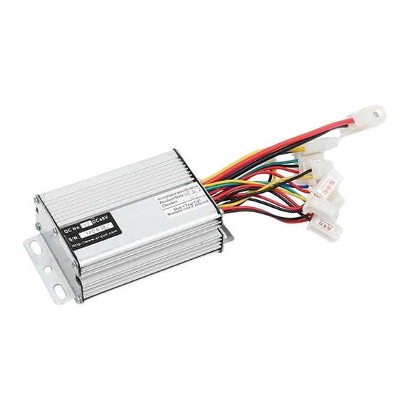 Almencla 1000W Motor Brush Controller E Bike Brushed Controller Replaces High Power DC Motor Speed Controller for Scooter E Bike 36V 1000W