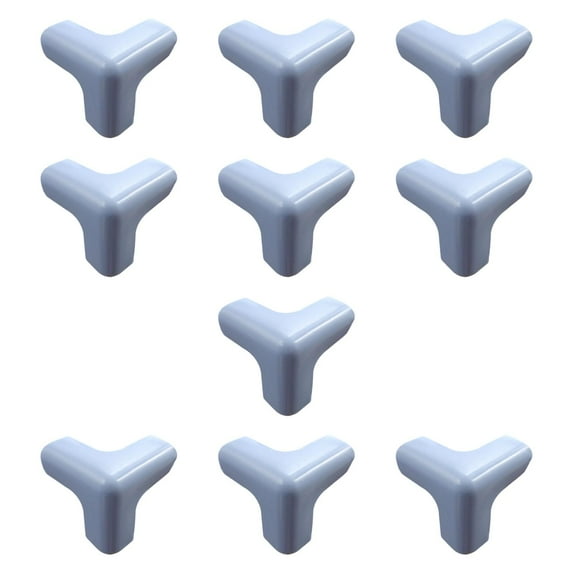 Almencla 10Pcs Corner Protectors,Corner Guards Baby Proofing Furniture Corner Guards,Edge Guards for Home Desk Cupboard Cabinet Office Blue