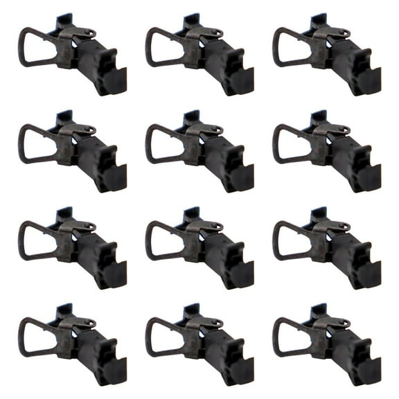 Almencla 12 Pieces HO Scale Train Coupler Hobby Train Accessory Model Railway Parts Universal 2cm/0.79inch for 1:87 Scale Modification