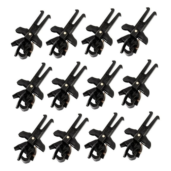 Almencla 12 Pieces Metal Train Coupler Spring Coupler Model Railway Parts Hobby Train Accessory for 1:87 Scale DIY Accessories M