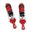 thumbnail image 1 of Almencla 2Pcs 1:16 Hydraulic Front and Rear Shock Absorbers Accessories Durable Easy to Install Replacement for 16101 16104 RC Car Red, 1 of 8