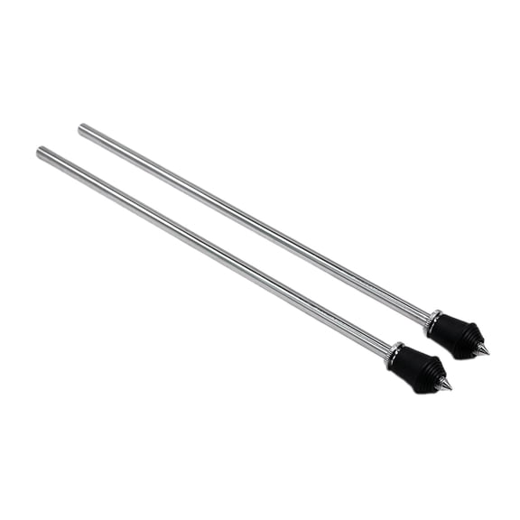 Almencla 2Pcs Kick Drum Legs Drum Stand Feet Bass Drum Floor Rods Leg Clamp Holder Bass Drum Stand Legs for Drum Set Parts Accessories