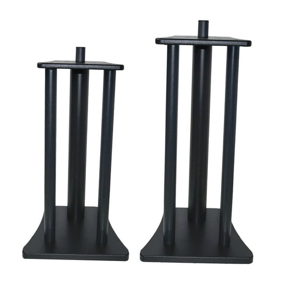 Almencla 2Pcs Speaker Stands Parts High Performance Sturdy Floor Standing Bookshelf Speaker Stand for 8-15 Inches