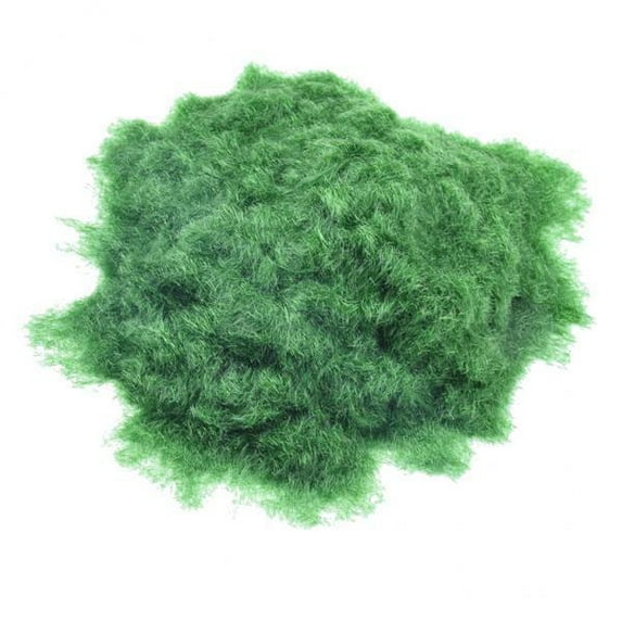 Almencla 2x30g Artificial Grass Powder Model Building Materials Decor DIY Dark Green