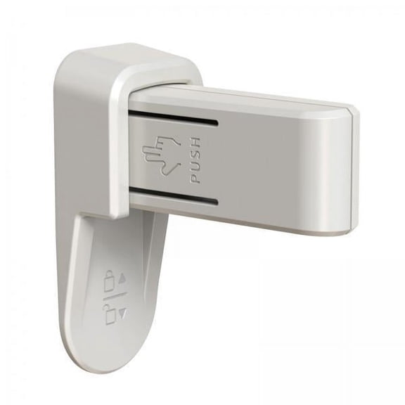 Almencla 2xChildproof Door Handle Lever Lock Child Lock for Bedroom Drawers Doors