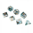 thumbnail image 1 of Almencla 2xPolyhedral Dice Board Games Double-Colors Family Games for Rpg White Pcs, 1 of 4