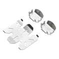 thumbnail image 1 of Almencla 3Pcs Chassis Protection Plate Front and Rear Axles Guard Stainless Steel for 1:10 RC Crawler Car Hobby Model Car Accessories, 1 of 8