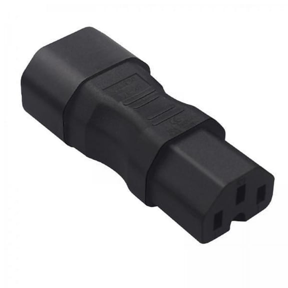 Almencla 3X C14 to C15 Power Adapter 250V 10A Straight Copper for Wall Mount Pdu