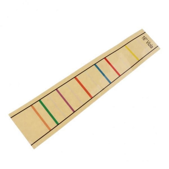 Almencla 3X Viola Fret Finger Sticker Label Cello Viola Position Marker 16inch Viola