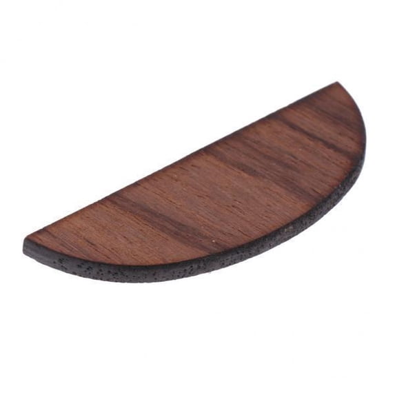 Almencla 3x1 Piece Rosewood Guitar Heel Cover Plate for Guitar Luthier Semicircle