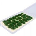 thumbnail image 1 of Almencla 3x25x Simulation Cluster Grass for Train Scenery Decor Accessory Dark Green, 1 of 8