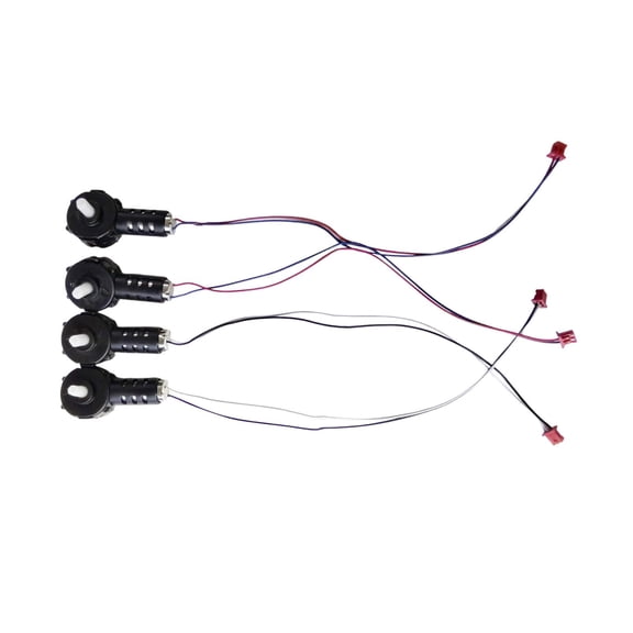 Almencla 4 Pieces Drone Motor and Engines Motor Base, Quick Release Upgrade Parts, RC Drone Motor Components for E88 S85 Aircrafts