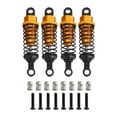 thumbnail image 1 of Almencla 4 Pieces Hydraulic Shock Absorbers for RC Car RC Shocks 55mm Upgrade Parts 1/12 1/16 Scale Dampers for MN168 MN82 B16 B14 B36 , Black, 1 of 5