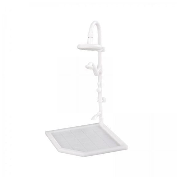 Almencla 4xMiniature Bathroom Vivid Doll House Supplies for DIY Miniture Bathroom Party S