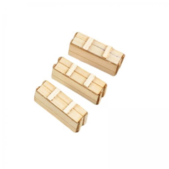 Almencla 5x1/35 Scale Wooden Pallet Bracket for Micro Landscapes Decor DIY Scene Layout O