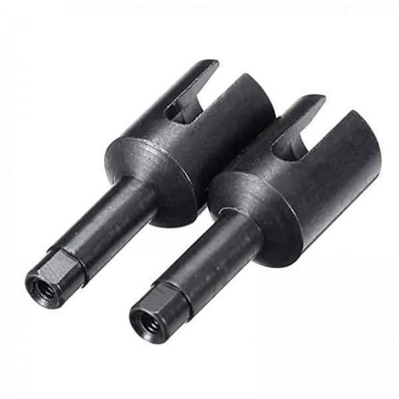 Almencla 5x1 Pair RC Wheel Axle for JLB 1/10 Scale 4WD Truck Vehicle Hobby Model Parts