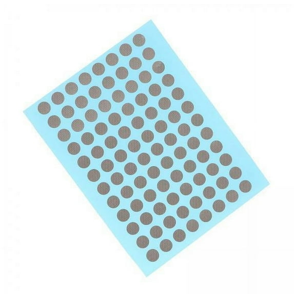 Almencla 88 Pieces Conductive Dots Conductive Button Pads Round Replacement 6mm Remote Control Button Repair for Keypad Repair Gamepad
