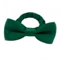 thumbnail image 1 of Almencla Adjustable Bow Ties Kids Bow Tie Solid Color Polyester Versatile Pre Tied Bow Tie Neck Bowties for Anniversary Prom Birthdays Dark Green, 1 of 8