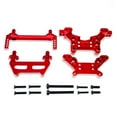 thumbnail image 1 of Almencla Aluminum Alloy F/ Pillars and Shock s RC Car Modification Parts Easy to Install Shock Brackets for 16210 BM Red, 1 of 8