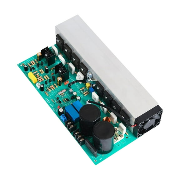 Almencla Amplifier Board Single Channel 800W 24V-45V Mono Adjustable Circuit Amp Board Power Amplifier Module for Audio System Speaker Right condenser