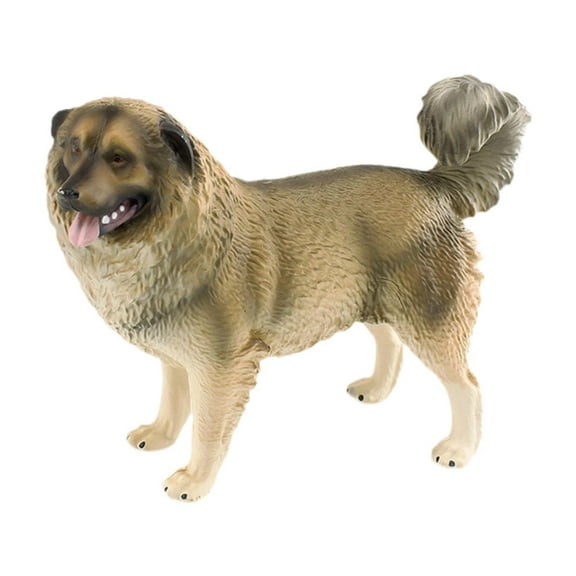 Almencla Animal Dog Figurine Playset Educational Toy Crafts Miniature Figure Decor for Birthday Gift Kids Toy Cognitive Toy Dog Lovers Sheepdog