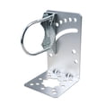 thumbnail image 1 of Almencla Antenna Mount Clamp Antenna Pole Mount Bracket with Bolt Versatile Metal Practical Angle Antenna Clip for Outside Home A, 1 of 8
