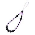 thumbnail image 1 of Almencla Beaded Phone Mobile Phone Case Lanyard for Keychain Phone Camera Black 19cm, 1 of 8