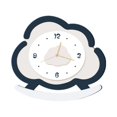 thumbnail image 1 of Almencla Bedside Desk Clock Shape Table Clock Kids Adults Modern Figure Tabletop Ornament for Bedroom Bedside Housewarming, 1 of 8