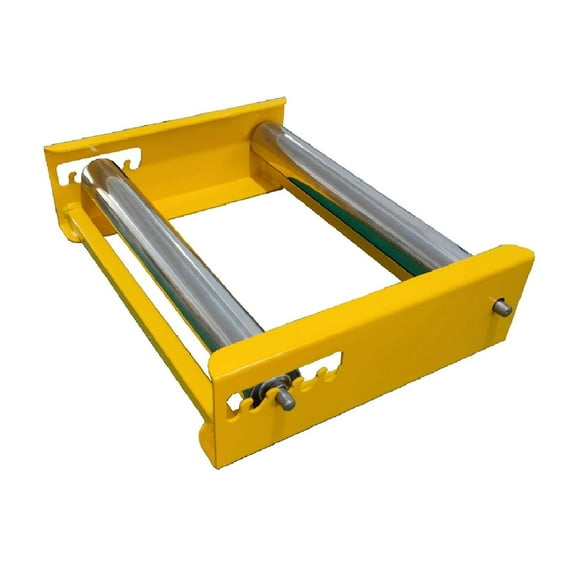 Almencla Cable Drum Roller Heavy Duty Reel Stand Roller Adjustable Cable Roller Stand Yellow