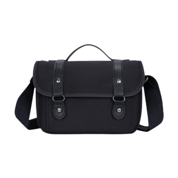 Almencla Camera Bag Camera Travel Case Thick Padded Water Resistant Protection Crossbody Bag Accessories Organizer Photographers Gift Black