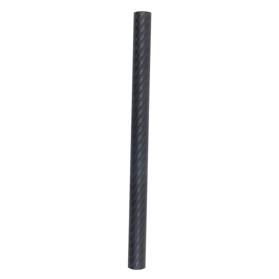 Almencla Carbon Fiber Pipe 3K Twill Carbon Fiber Hose 500mm Round Twill Matte RC Parts Hollow Carbon Fiber Rod for Toys Crafts RC Airplane , 25x23x500mm
