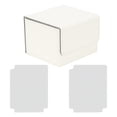 thumbnail image 1 of Almencla Card Deck Box Premium Container Portable Protection Display Playing Card Box Plaid White, 1 of 8