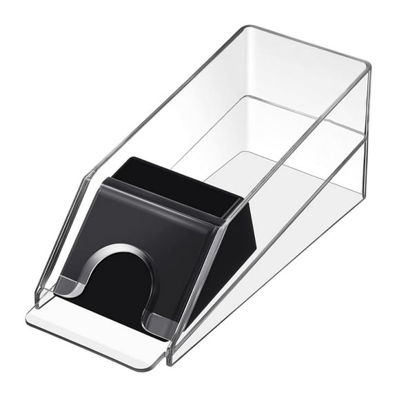 Almencla Cards Shoe Playing Card Dispenser, Portable Discard Tray, Acrylic Shoe, for Game Gathering, Party, Camping Trips, Home S