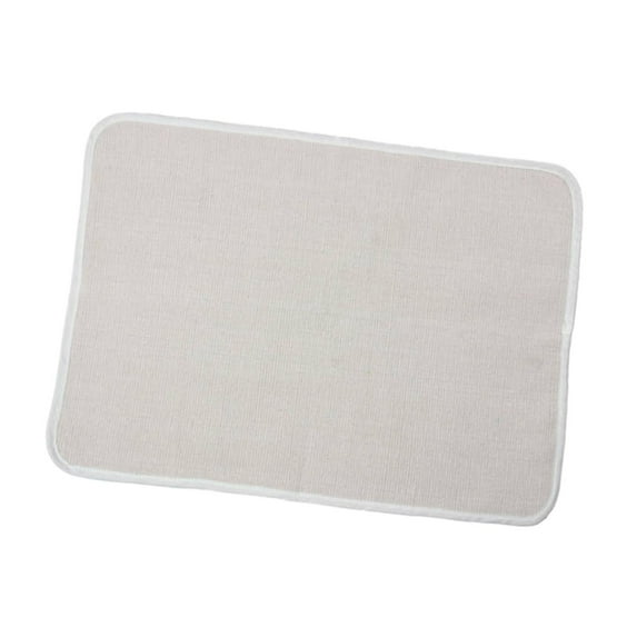 Almencla Children Playing Mat Classroom Rug,Teaching Aids,Cotton Working Rug Child Rug for Preschool Playroom Kids Room Nursery Indoor Beige White M