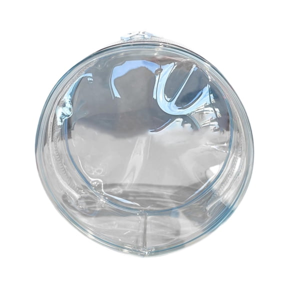Almencla Clear Figure Display Bag Figure Display Case. Zipper Closure Dustproof Doll Display Case Tiny Doll Pouch. for Doll Collectors Blue