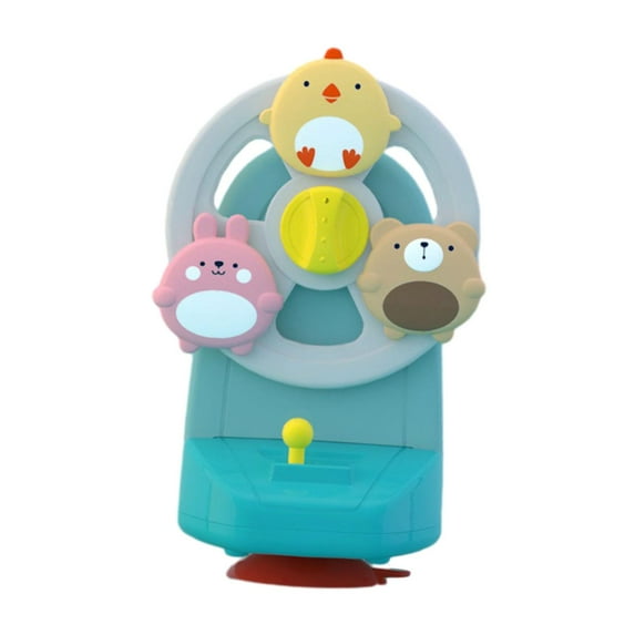 Almencla Craft Toys Revolving Music Suction Cup Music Box Windup Musical Boxes for Party Birthday Collectible Ornament Kids Girls Gift C