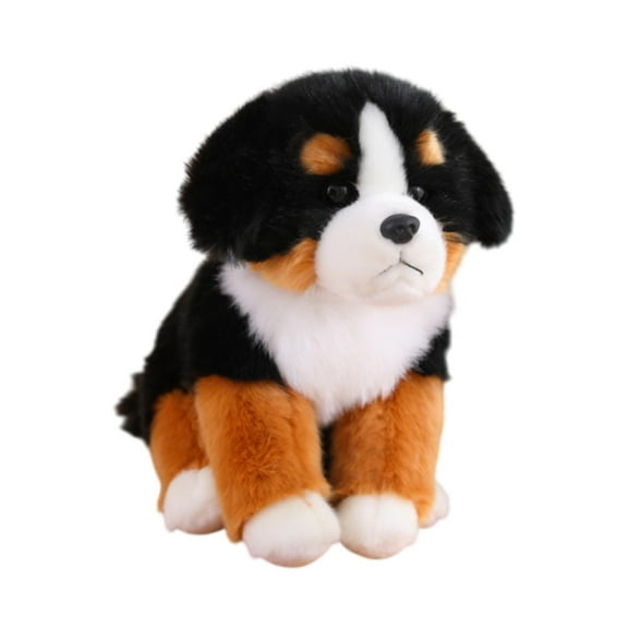 Almencla Cute Stuffed Dog Kids Toy Hugging Toy for Kids Boys Girls Adults Bernese Mountain Dog