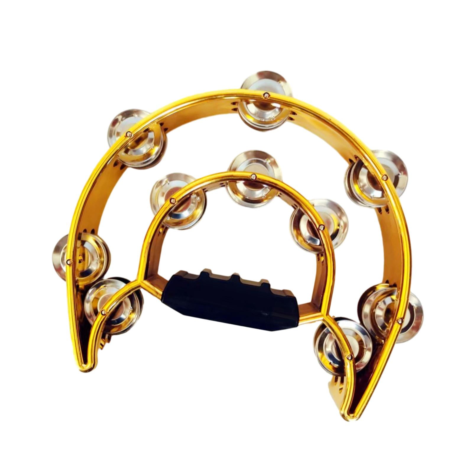 Hi Hat Tambourin Avec 40 Clochettes Et Manivelle Pour Des Tons Vifs