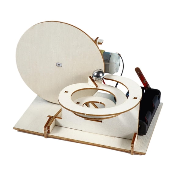 Almencla DIY Magnetic Rolling Bead Experiment Kit Handcrafted Assembly Teaching Aids