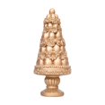 thumbnail image 1 of Almencla Easter Tree Figurine Table Centerpiece Resin Statue for Cabinet Indoor Shelf Gold, 1 of 8