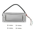 thumbnail image 1 of Almencla Electric Guitar Pickup Mini,Replacement Professional Music Instrument Parts Lightweight Humbucker Pickup Dual Coil Accessory Chrome, 1 of 8