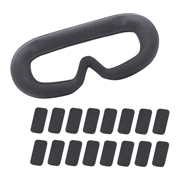 Almencla Face Cushion Sponge Foam Eye Pad Eye Pad Cover Anti Scratch Lens Cover Replacement Sponge Face Plate Face Pad for FPV V2