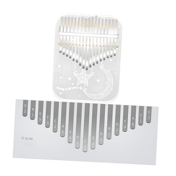 Almencla Finger Piano 17 Key Thumb Piano,Professional,Portable Lightweight Musical Instrument Marimba for Boys Girls Kids Adults Teens C