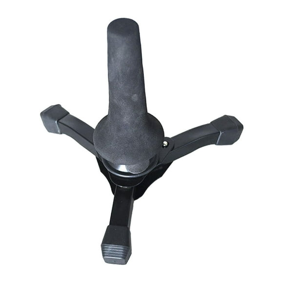 Almencla Foldable Trumpet Stand Brass Instrument Installation Versatile Portable Soprano Saxophone Stand for Clarinet Flute
