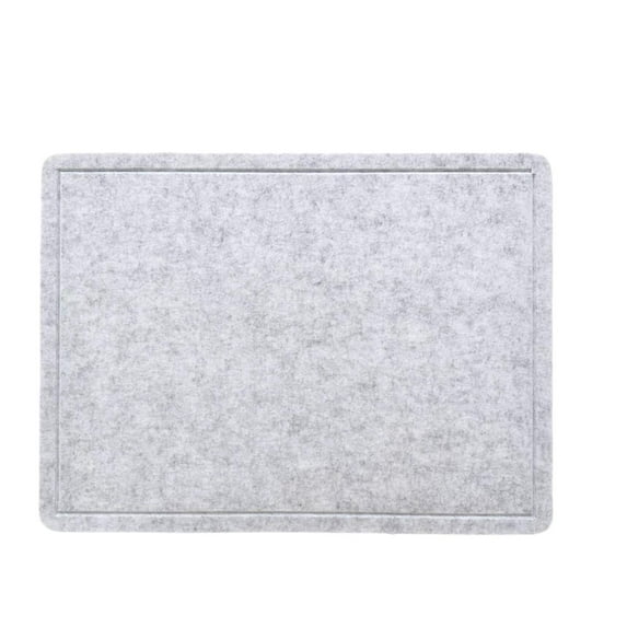 Almencla Foldaway Felt Jigsaw Board Jigsaw Accessory Puzzle Mat for Party Indoor Gift gray 60cmx80cm