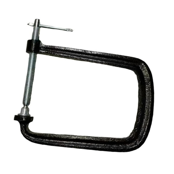 Almencla Folk Acoustic Guitar Bridge Clamp Bridges Repair Tool Metal Position Accessory Fixture Clip Acoustic Guitar Maintenance Clamp without accessories